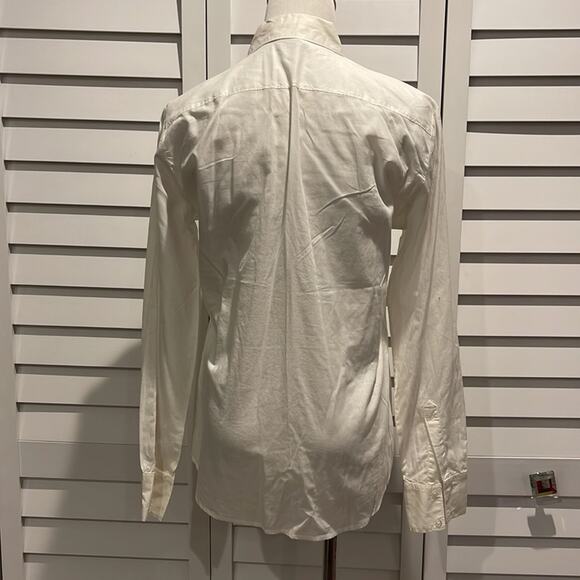 Gap white 100% Cotton buttoned Long Sleeve Blouse - Picture 5 of 6